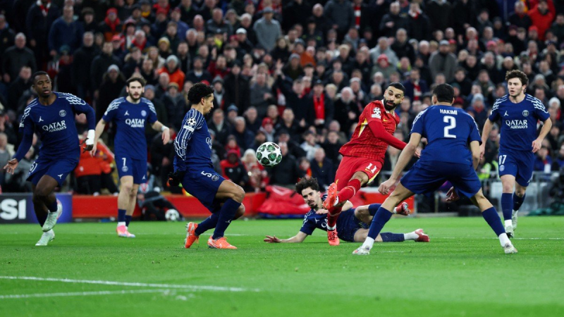 أوبتا ترجح كفة باريس سان جيرمان أمام ليفربول ذهابًا